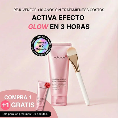 Despierta con la Piel de Cristal - Mascarilla Colágeno