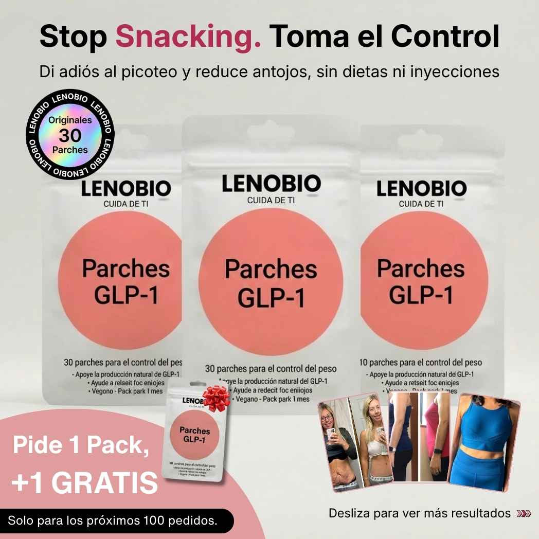 Lenobio GLP-1 Parches (30 + 30 GRATIS)