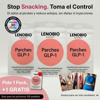 Lenobio GLP-1 Parches (30 + 30 GRATIS)